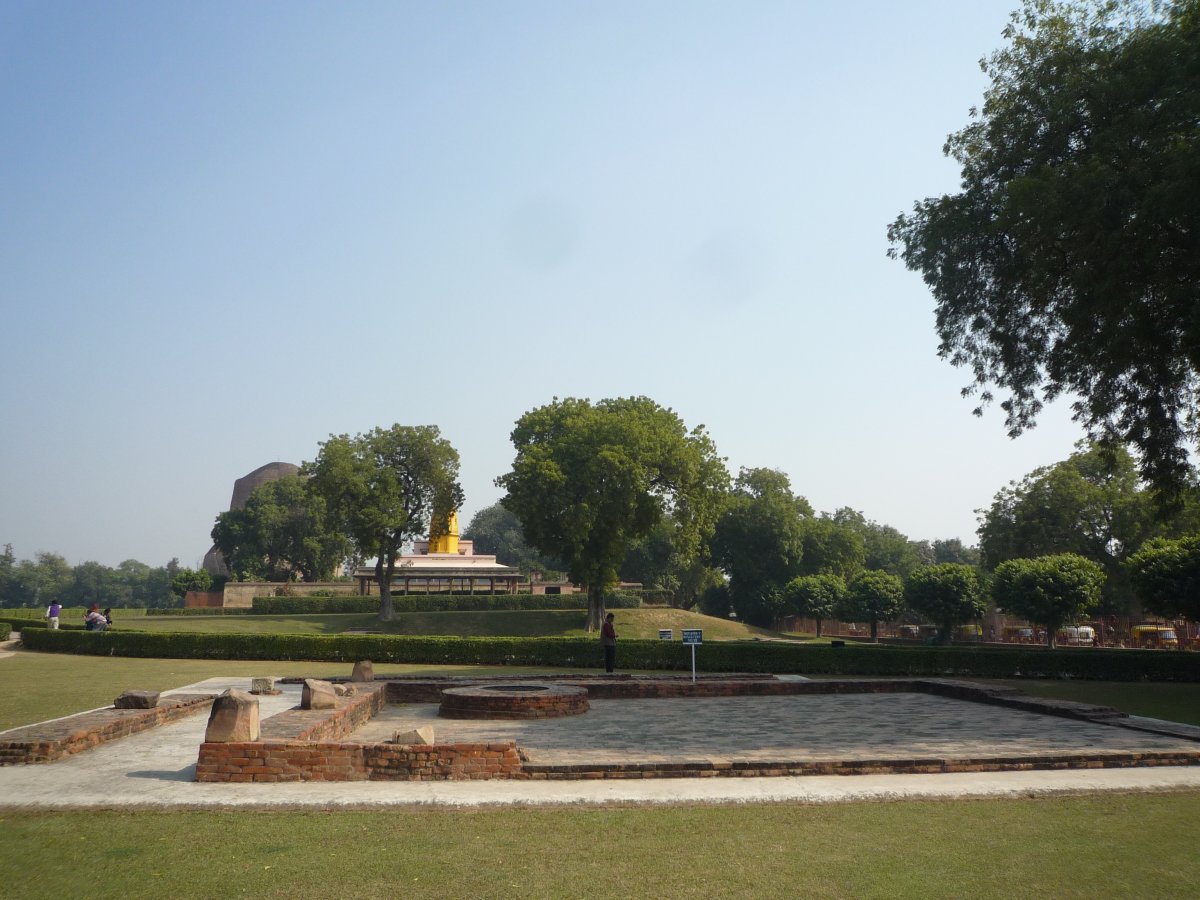 Dhamekh Stupa - Buddha's stay and preaching04